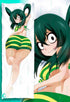 Tsuyu Asui / Froppy v2 Body pillow case MY HERO ACADEMIA Mitgard-Knight